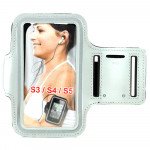 Wholesale Samsung Galaxy S5 S4 S3 Sports Armband (Silver)